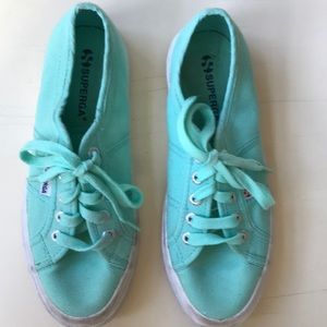 Superga mint sneakers